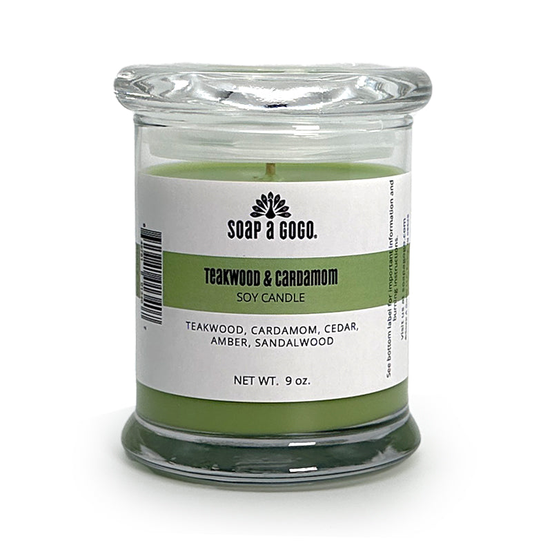 Soy Blend Candle - Teakwood & Cardamom