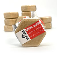 Oatmeal-Almond Hair & Body Wash Bar