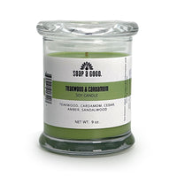 Soy Blend Candle - Teakwood & Cardamom