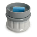 a wax melt in a wax warmer on a white background