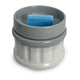 a wax melt in a wax warmer on a white background