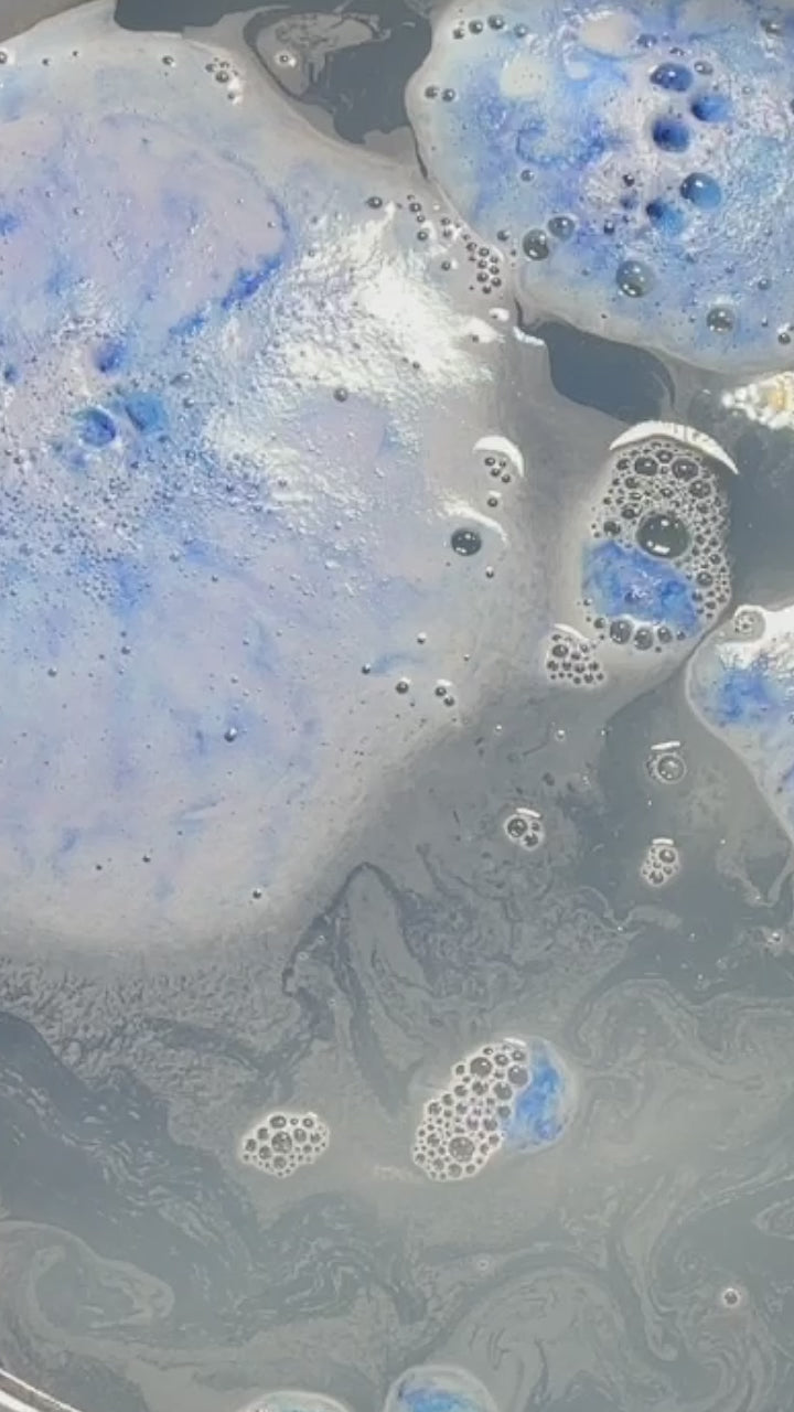 Video Demo of active bath bomb